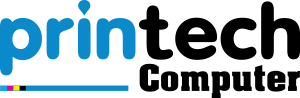 printechcomputer logo with medium size